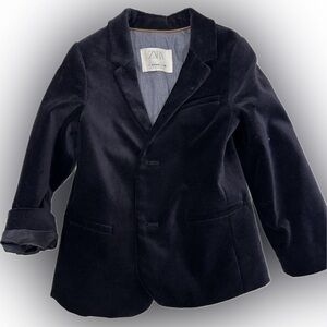 Zara Kids Midnight Velvet Blazer